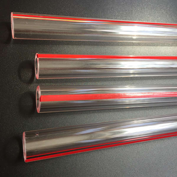 Red Line Tubular Gauge Glass Redline Gage Heavy Wall Red Line Gage Glass Tubularglass 4348