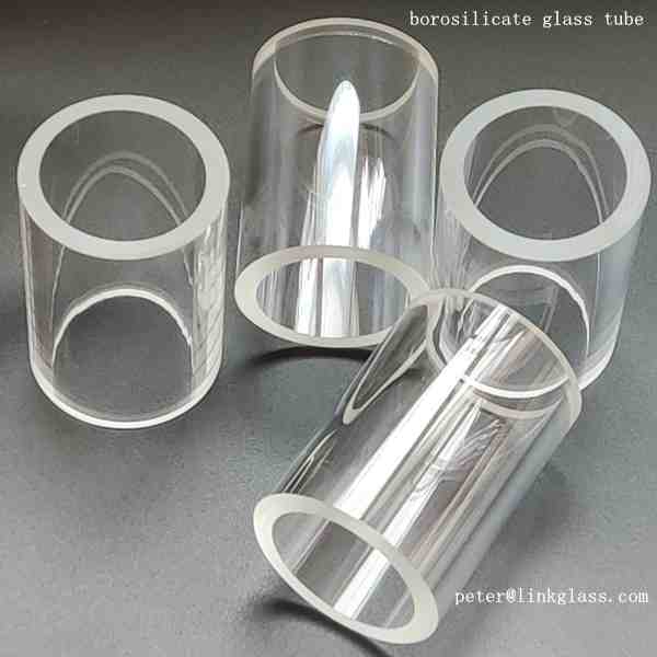 Borosilciate glass tube used in chemical plant