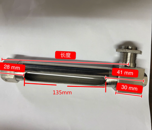 Level indicator level gauge small tubular sight glass glass tube level gauge