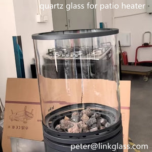 Quartz glass tube high temperature resistance for patio heater