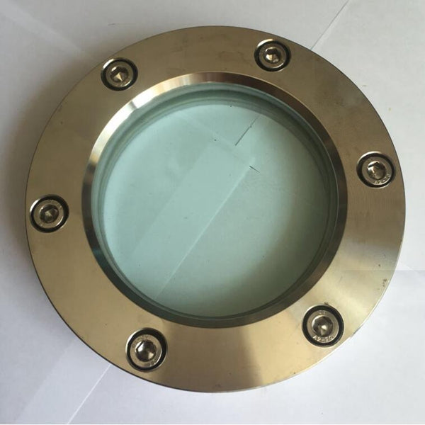 Low pressure Circular tank sight glass fittings Weld-On Sight Glass