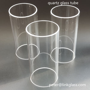 Tube en verre de quartz de petit diamètre extérieur